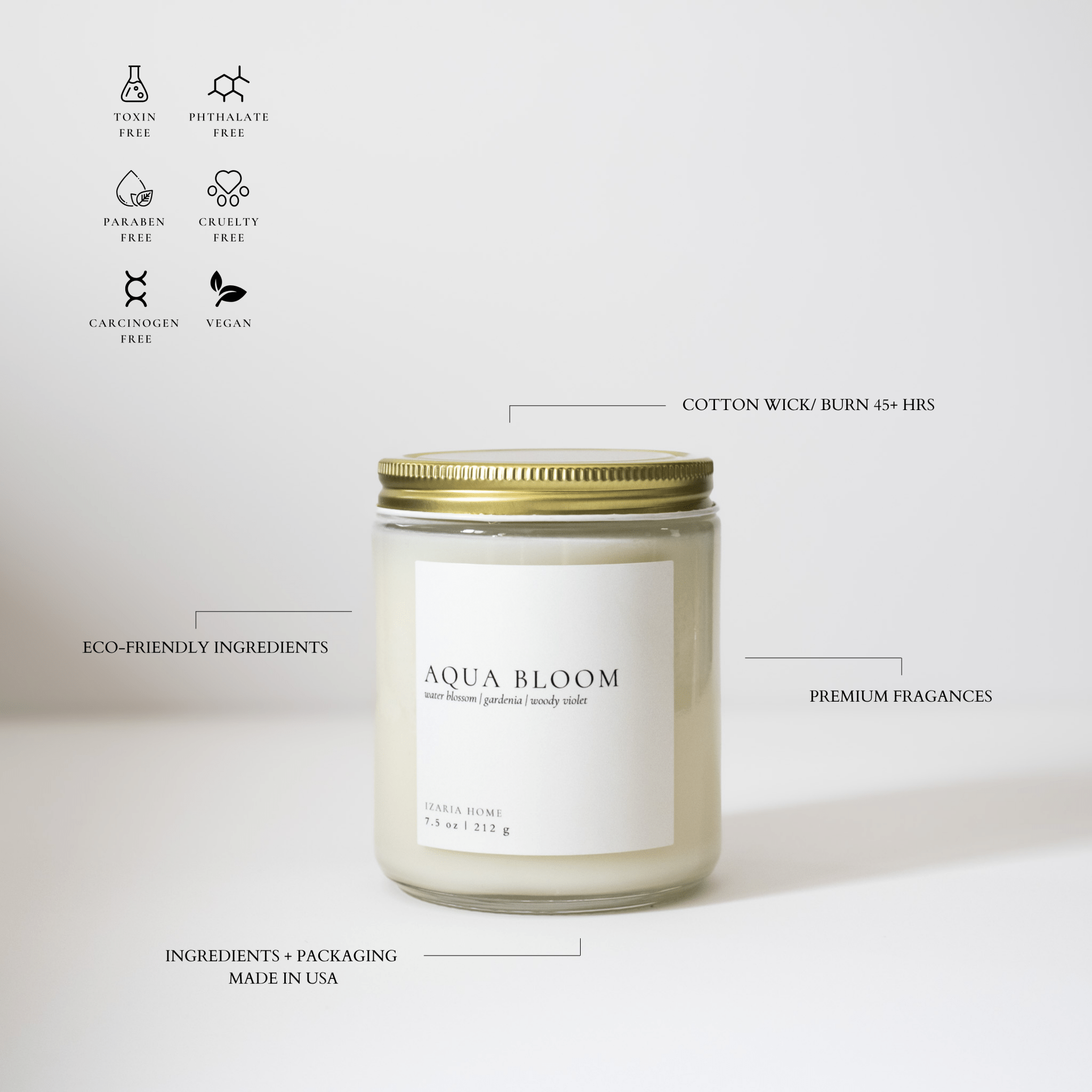 Aqua Bloom - Izaria Home