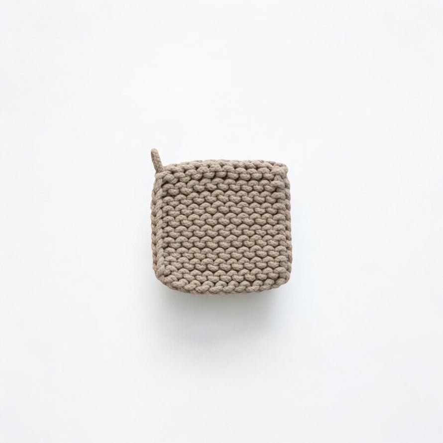 Cotton Crocheted Pot Holder - Izaria Home