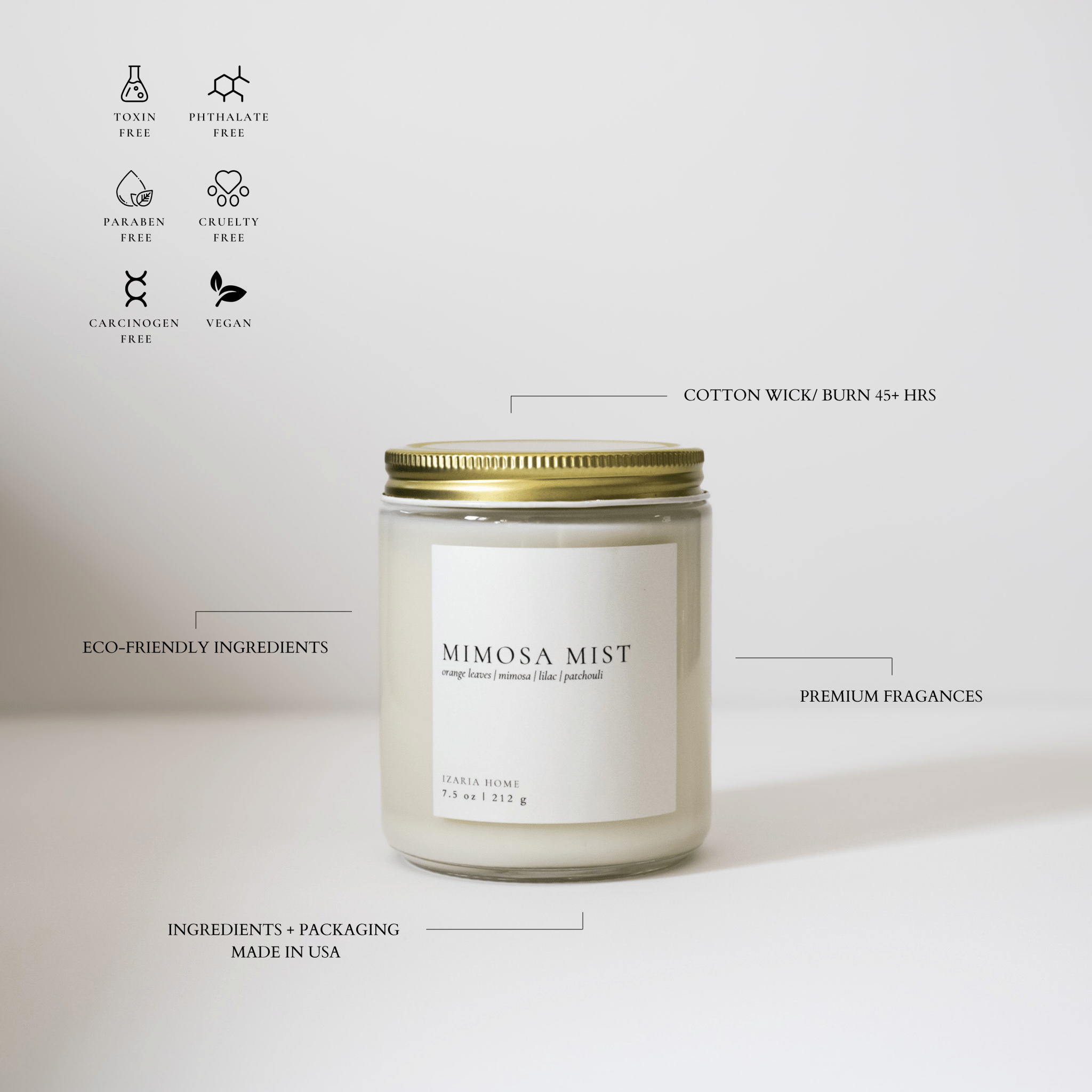 Mimosa Mist - Izaria Home