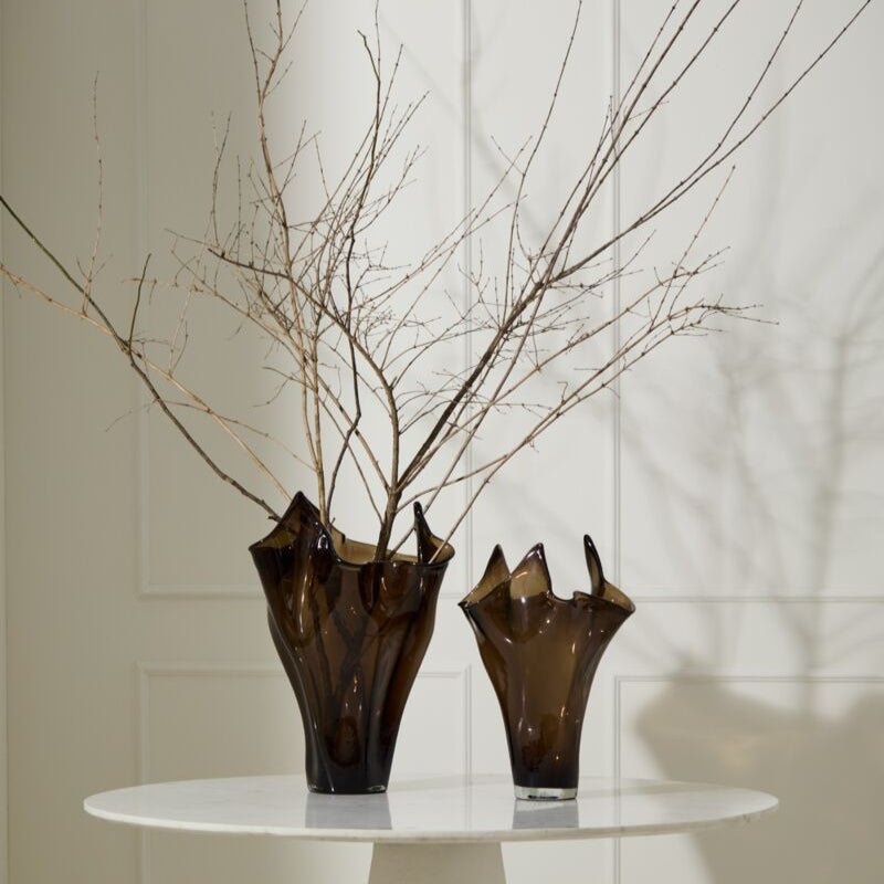 Peaked Glass Vase - Izaria Home