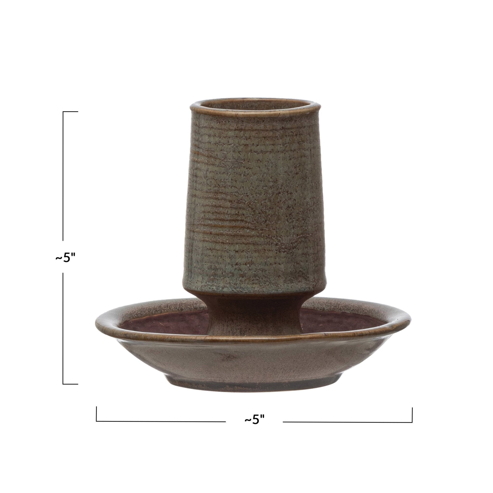 Stoneware Match Holder - Izaria Home
