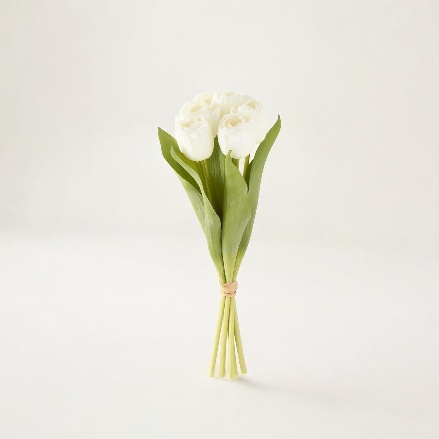 White Real Touch Tulip Bundle - Izaria Home