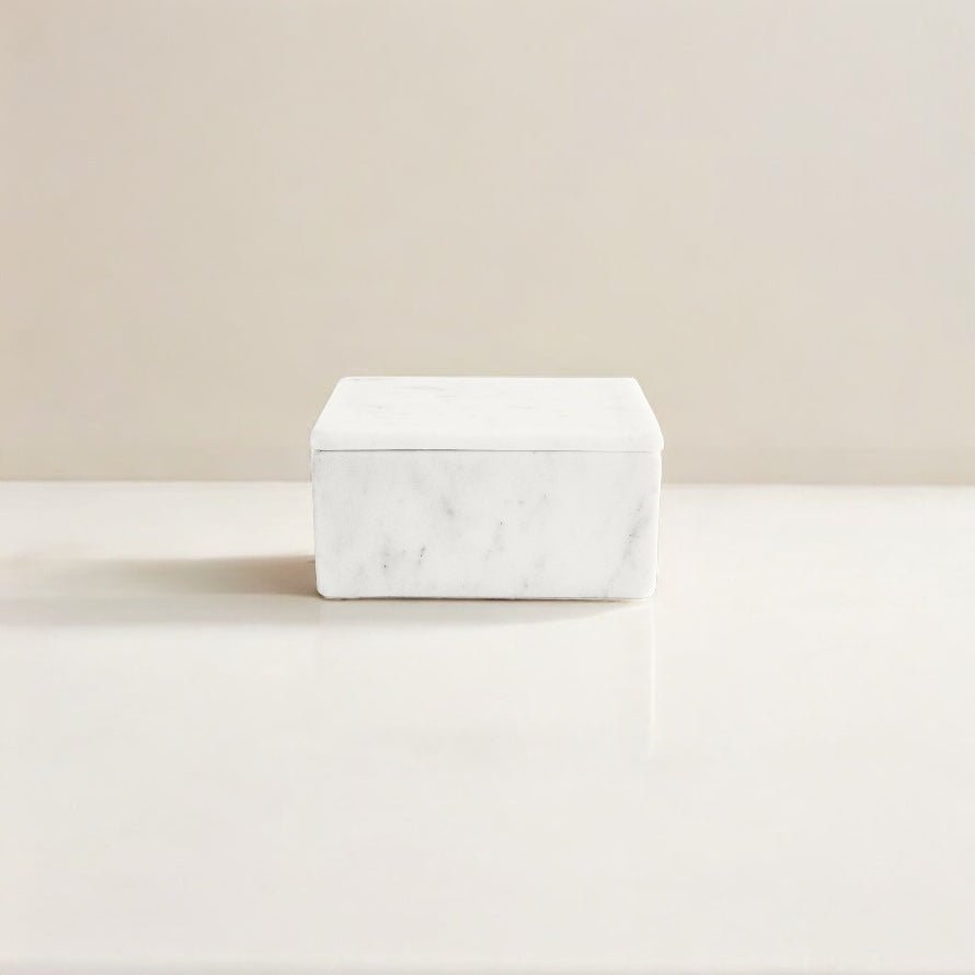 Marble Box with Lid - Izaria Home